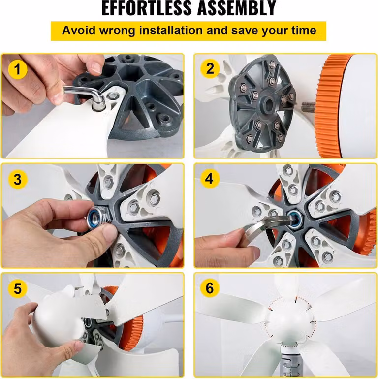 Generatore eolico - Turbina eolica - Energia eolica - Turbine eoliche - Generatore eolico (termine alternativo) - Generatore di turbine eoliche - 400W