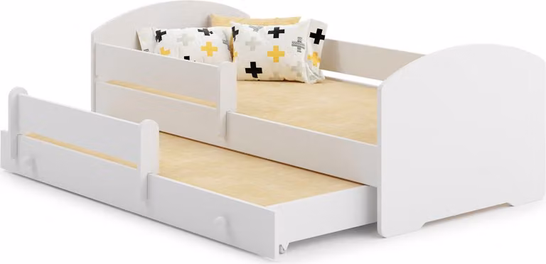 Letto matrimoniale LUK 160x80 bianco