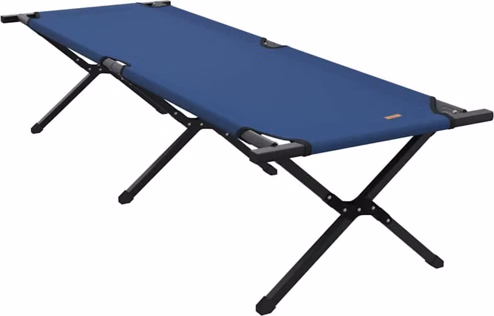 Letto da campeggio pieghevole Blu 193 x 69 x 45 cm