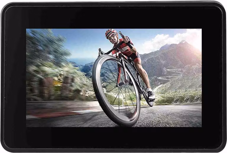 1080p bicicletta telecamera posteriore 5000mAh batteria 4,3 pollici schermo di visualizzazione per la montagna