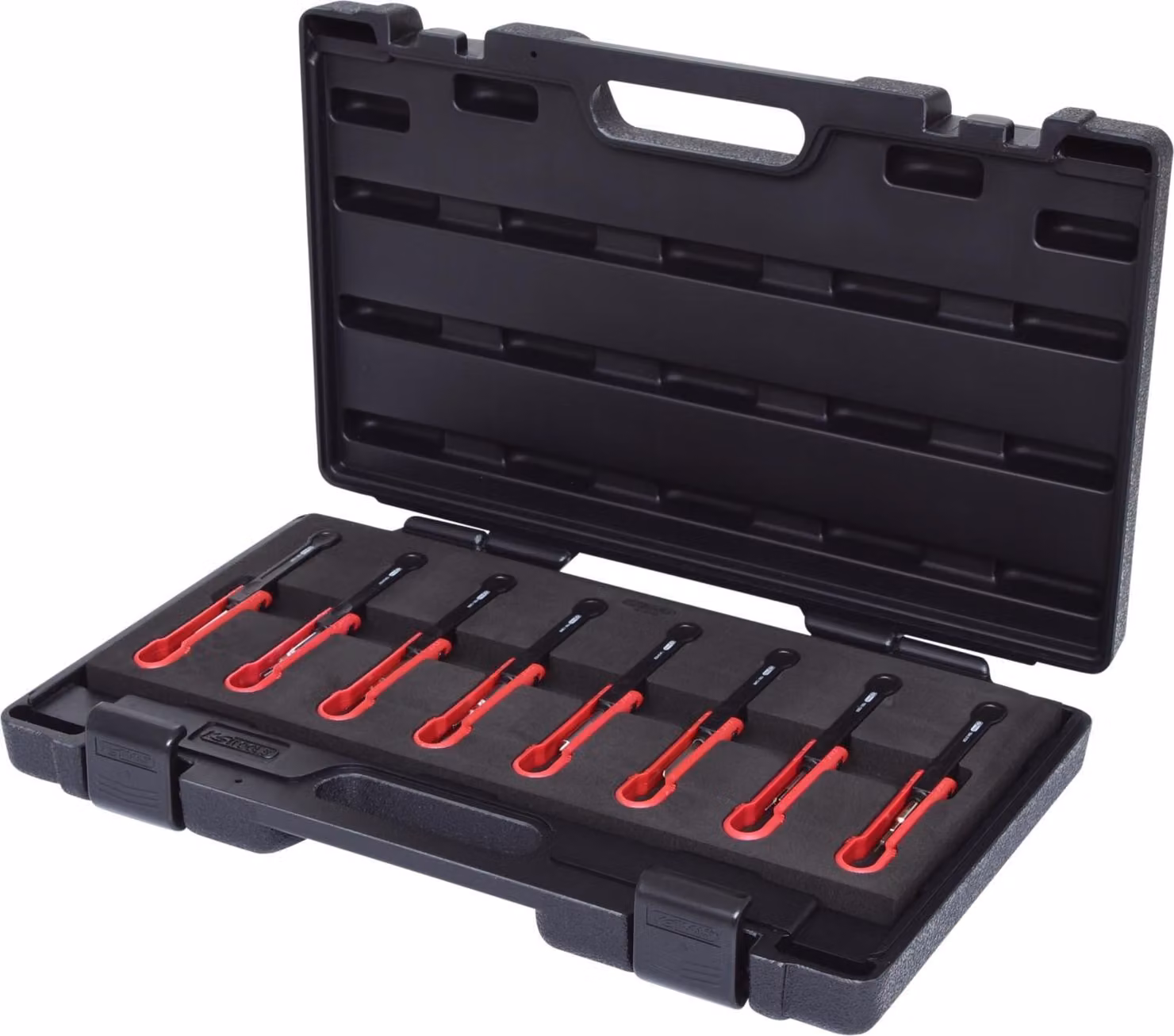 KS TOOLS Set di attrezzi per lo sblocco dell'auto per la nuova generazione di veicoli 8 pezzi - 154.0140