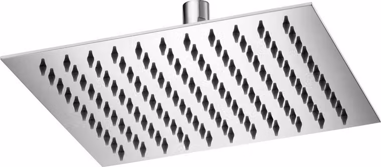 Soffione doccia, quadrato, ultrasottile, 30 cm