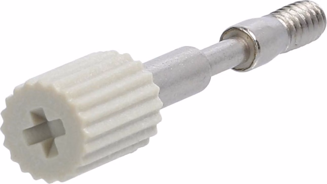 Vite zigrinata HARTING D-Sub adatta per alloggiamento D-Sub dimensione 9-50 filettatura UNC 4/40x0,635 - 1 pezzo