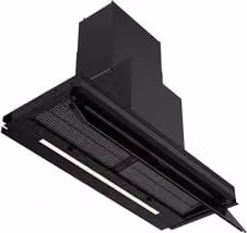 Cappa da incasso Silverline Inside Core Pro Nero con tecnologia Drop Control, aspirazione 648 m³/h, Classe A, 64 dB, Larghezza: 89,8 cm