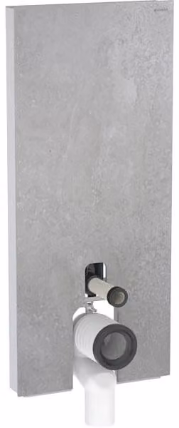 Geberit Monolith module sanitaire pour WC au sol, 114cm, entrée deau derrière au centre, avec coude de raccordement P, 131.033.JV.5, 131.033.JV.5