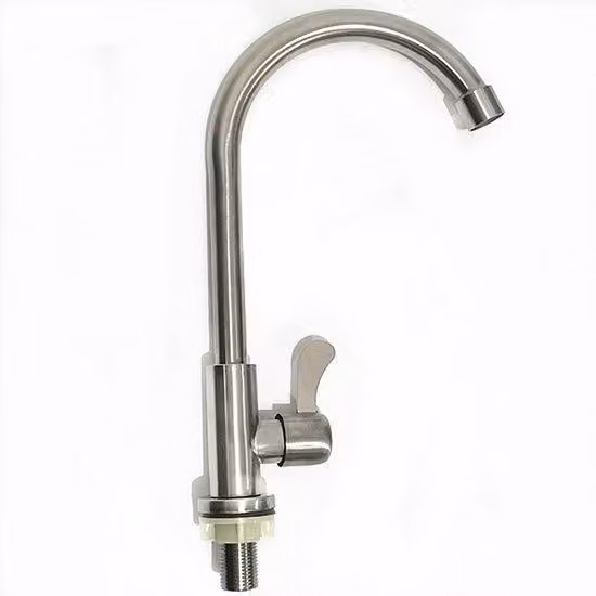 Pompa per acqua fredda rotonda, verticale, singola, in acciaio inossidabile, con nucleo in rame