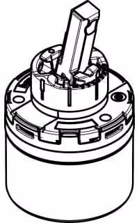 HANSGROHE 93897000 Cartuccia per miscelatore M35LXS