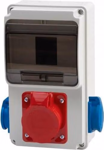 Distributore 6M ULISSE MINI 16A/5P, 2x230V IP54