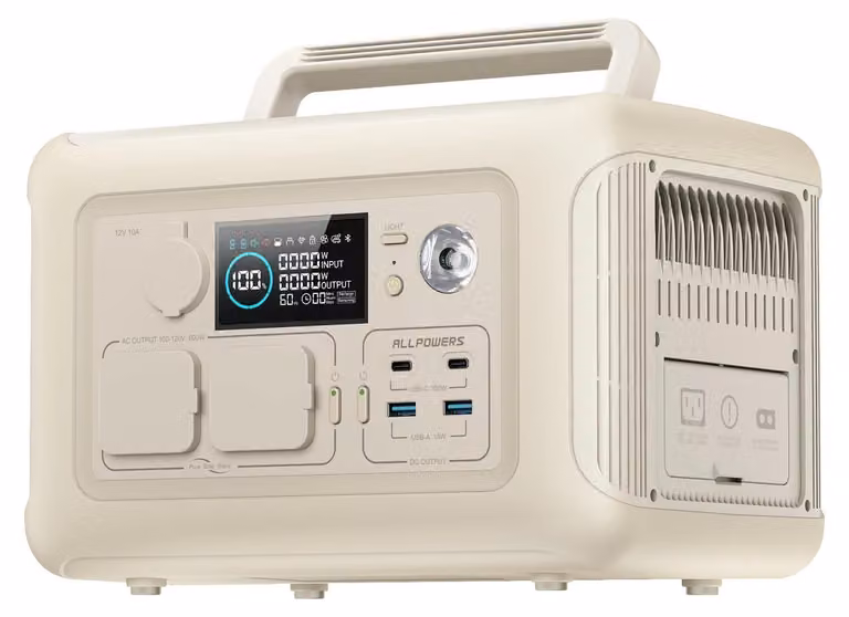 Centralina di alimentazione - Centraline di alimentazione - Generatore di corrente - R600 - 299Wh, centralina di alimentazione da 600W