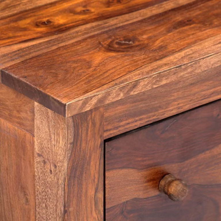 vidaXL Tavolino 90x50x30 cm in legno massiccio di acacia