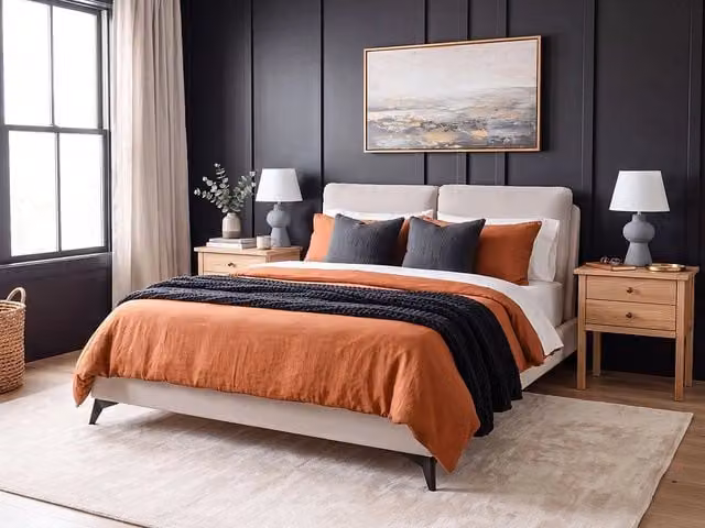 Letto imbottito Beliani in stile scandinavo color beige L/P: 160 x 200 cm – 1
