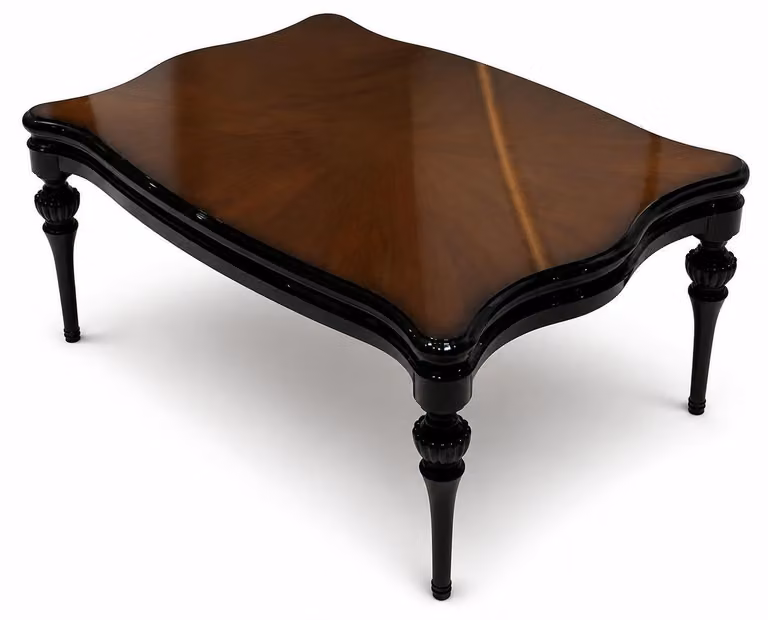 Tavolino da caffè marrone, ideale per il soggiorno: elegante, classico, raffinato e di alta qualità