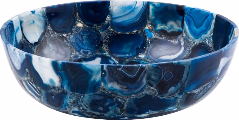 Lavabo in agata 40 x 40 x 14
