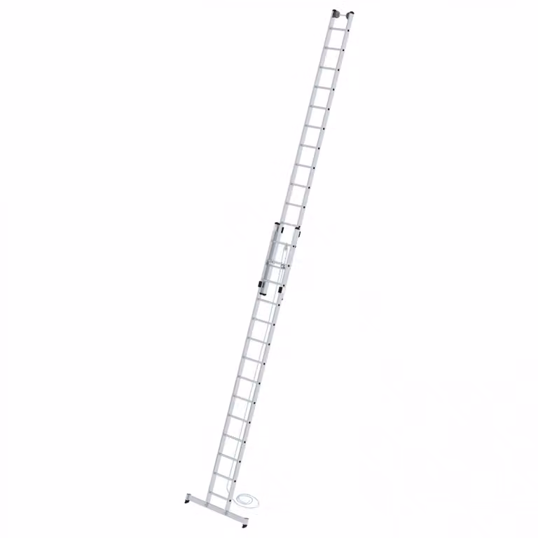 Scala di accesso a fune in 2 parti con traversa nivello® 2x14 pioli