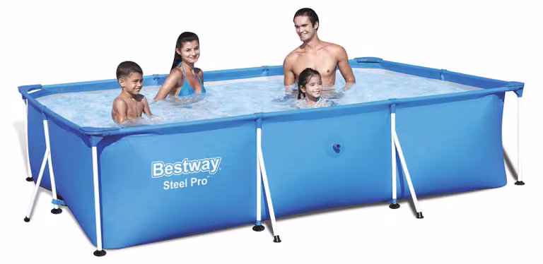 Piscina Bestway Steel Pro con struttura in acciaio 300×201×66 cm 56404