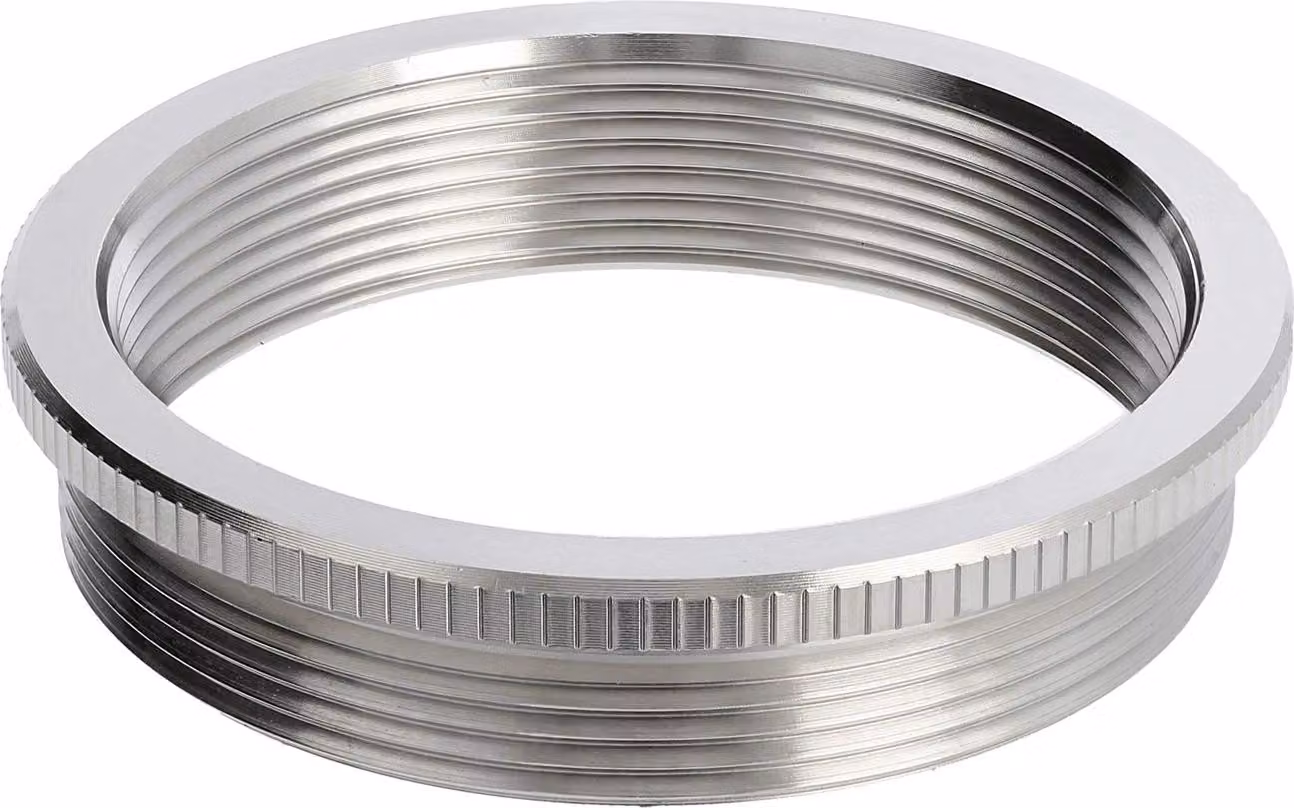 WISKA Riduttore PG/PG da PG48x1,588 a PG42x1,588 MRR-48 tondo ottone (CuZn) nichelato Filettatura di collegamento 10,0 mm - 1