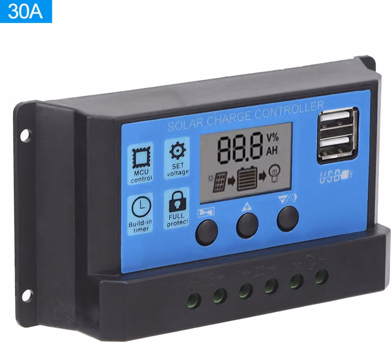 Regolatore di carica solare, regolatore di carica solare, regolatore di carica solare PWM, regolatore della batteria solare, regolatore di carica solare doppio USB