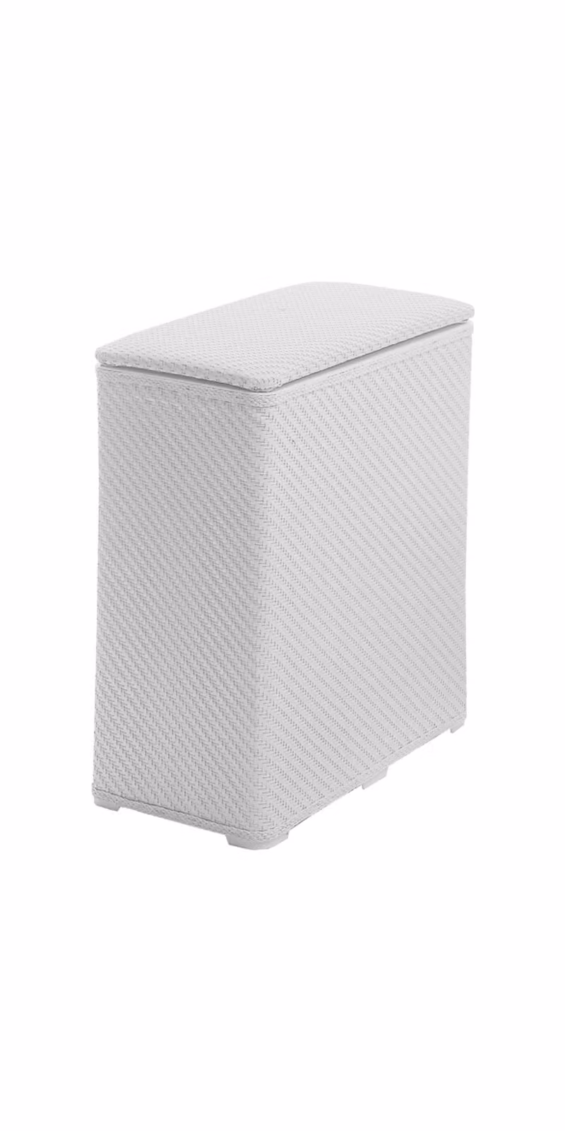 Cesta portabiancheria serie Ambrogio Gedy 2038 Bianco
