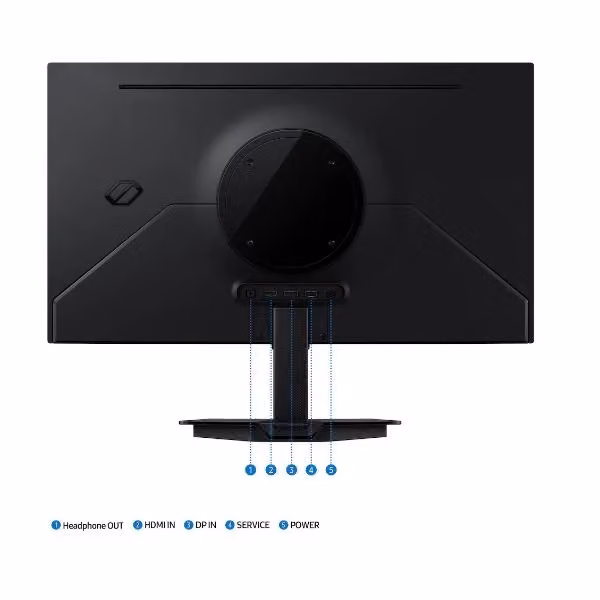 Samsung Odyssey OLED G5 G50SF Monitor Gaming da 27 pollici QHD QD-OLED 180 Hz Nero – 3