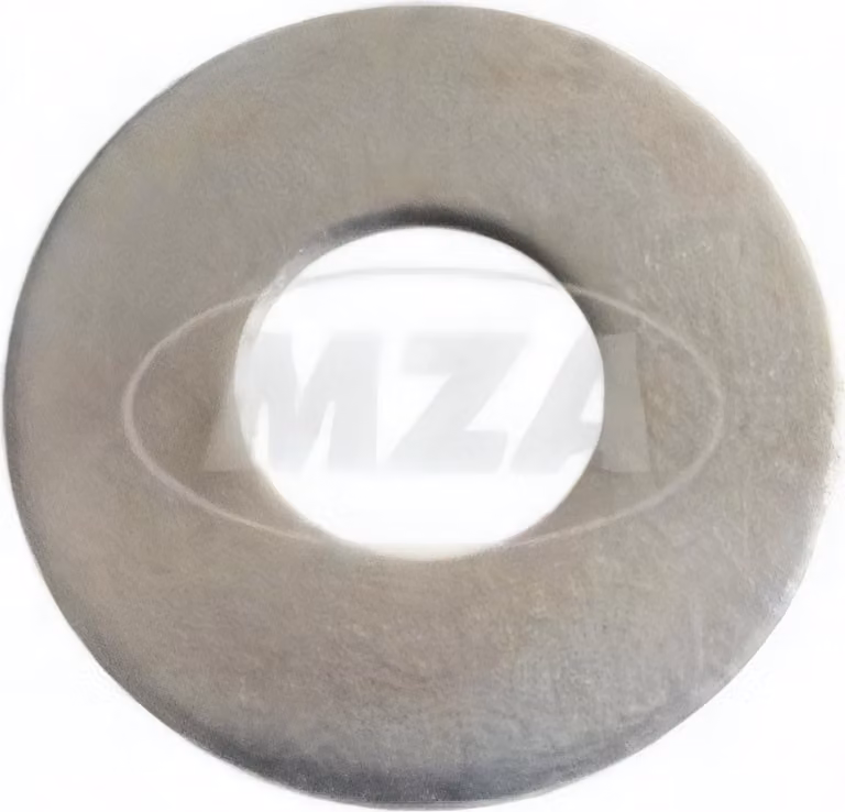 Rondella piatta MZA A10,5-ST-A4K, conforme alla norma DIN 9021, dimensioni 10,5 x 30 x 2,5 mm