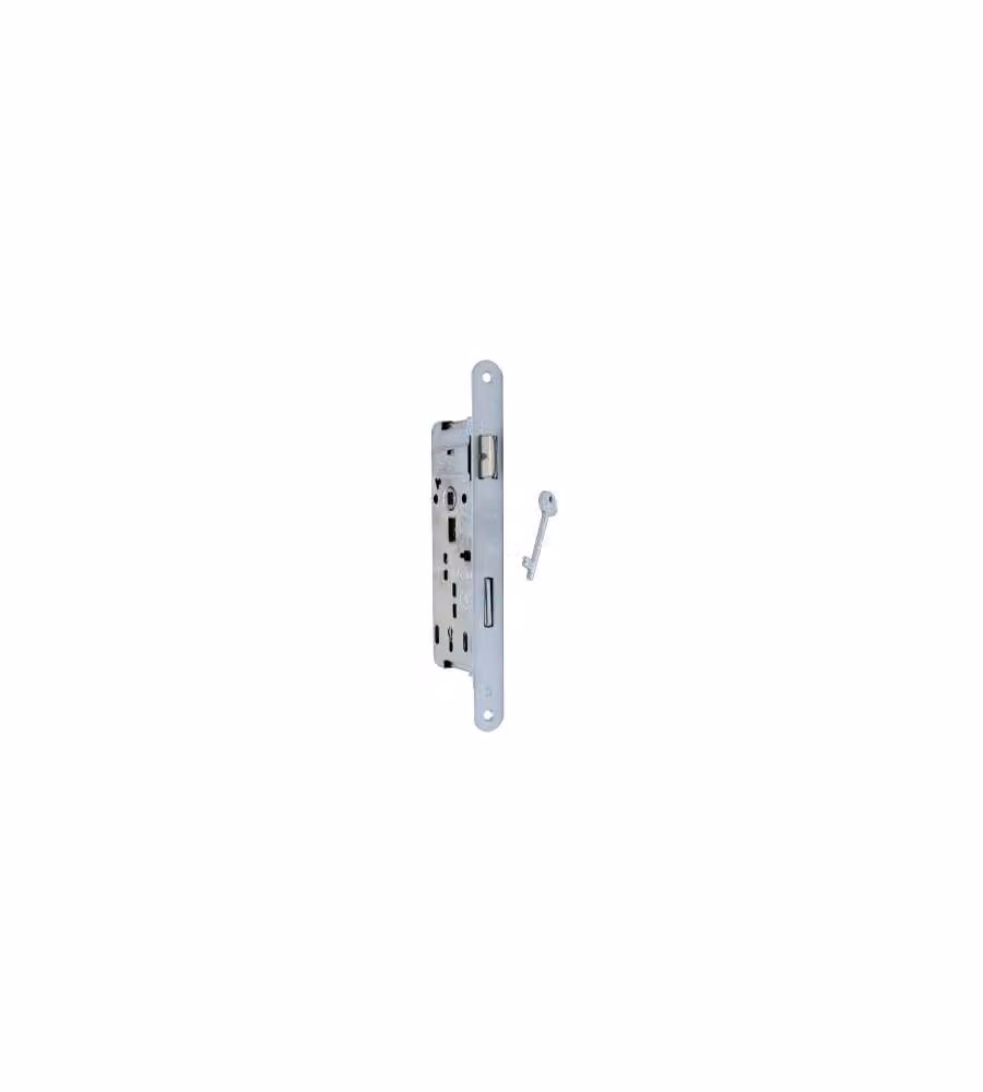 Serratura Patent Frontale Mm.20 Distanza Mm.70 Entrata Mm.45 Cromo Satinata