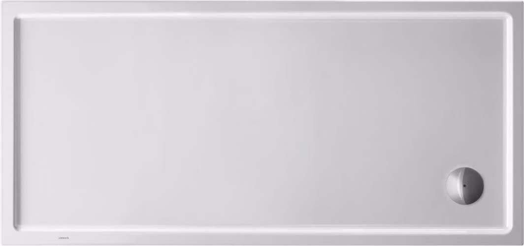 Duravit Starck Slimline receveurs de douche rectangulaires, 1600x750mm, blanc, 720130000000000, 720130000000000