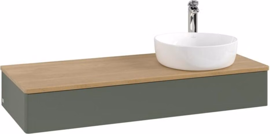 V&B Mobiletto senza struttura frontale Antao 120x19x50cm, HL, WBP hon. Oa, le g. m La