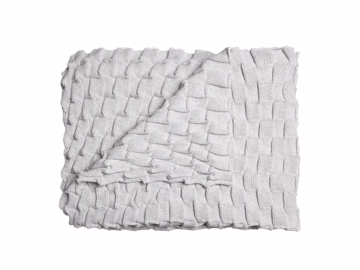 Curly Plaid - Grigio chiaro