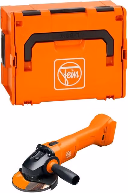 Smerigliatrice angolare FEIN CCG 18-125-10 AS arancione con L-Boxx 238