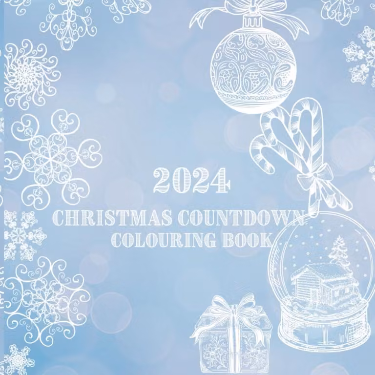 Calendario dell'Avvento da colorare: conto alla rovescia per il Natale