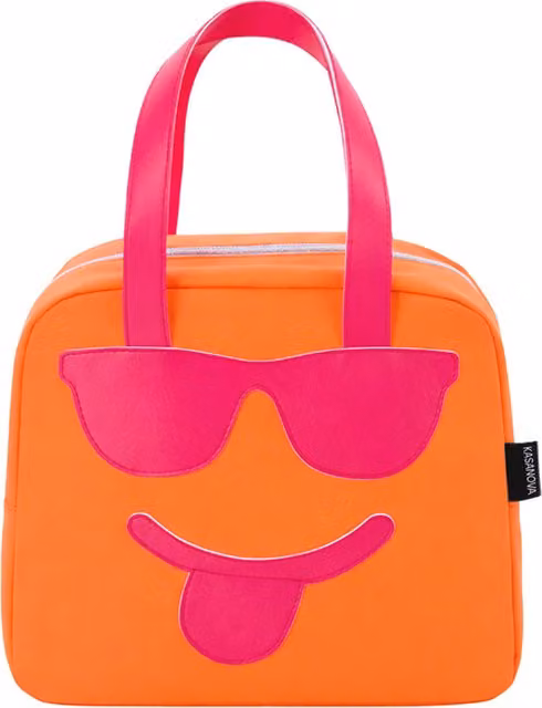 Borsa termica impermeabile arancione con manici da 6,5 L – 1