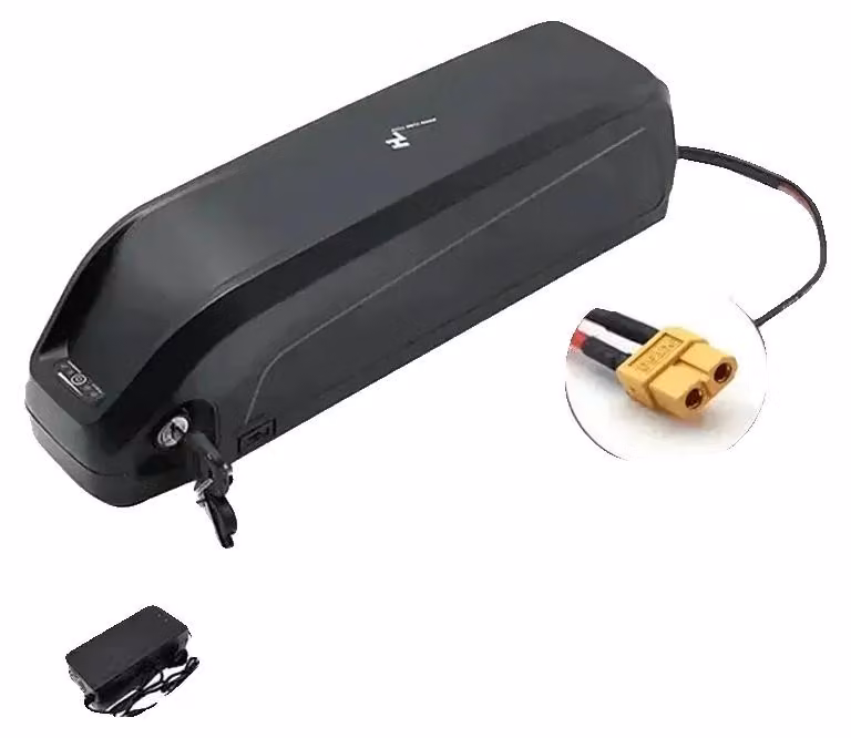 Batteria agli ioni di litio, capacità di 40Ah, compatibile con motori Bafang, 36V-XT60-40AH