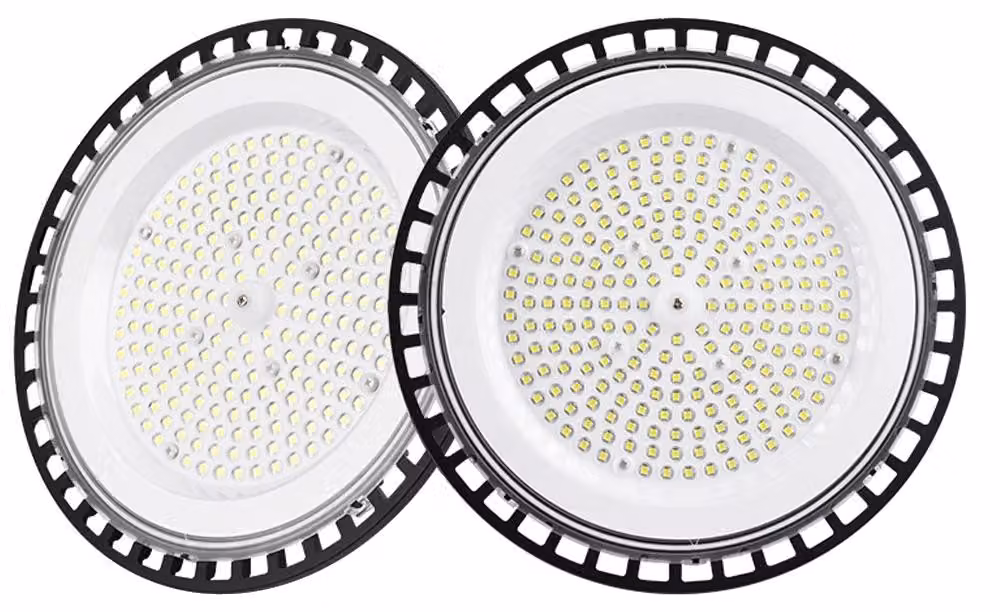 Illuminazione industriale, alta luminosità, costruzione robusta e duratura, 2 pezzi da 200W