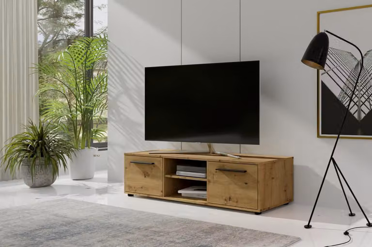 Mobile TV ANDELINA - rovere artigianale