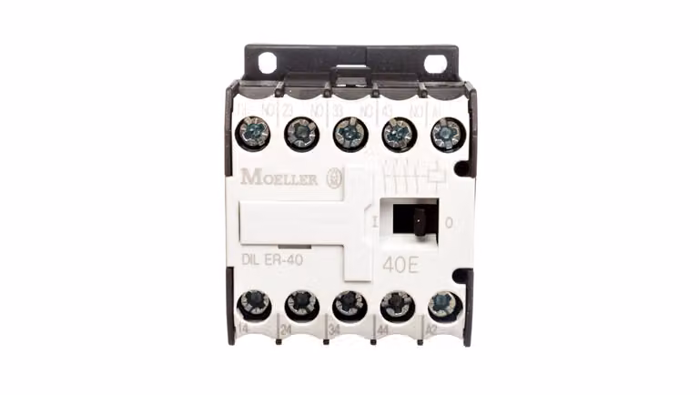 Contattore ausiliario 10A 4Z 0R 24V AC DILER-40(24V50/60HZ) 021924