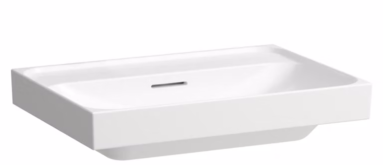 LAUFEN MEDA lavabo, encastrable, 650x460mm, sans trou pour robinet, avec trop-plein, H8101147571091, H8101147571091