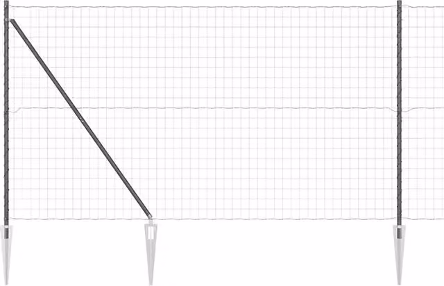 Recinzione da giardino in acciaio DESIGN IN grigia, L: 10 m, H: 1,5 m – 1
