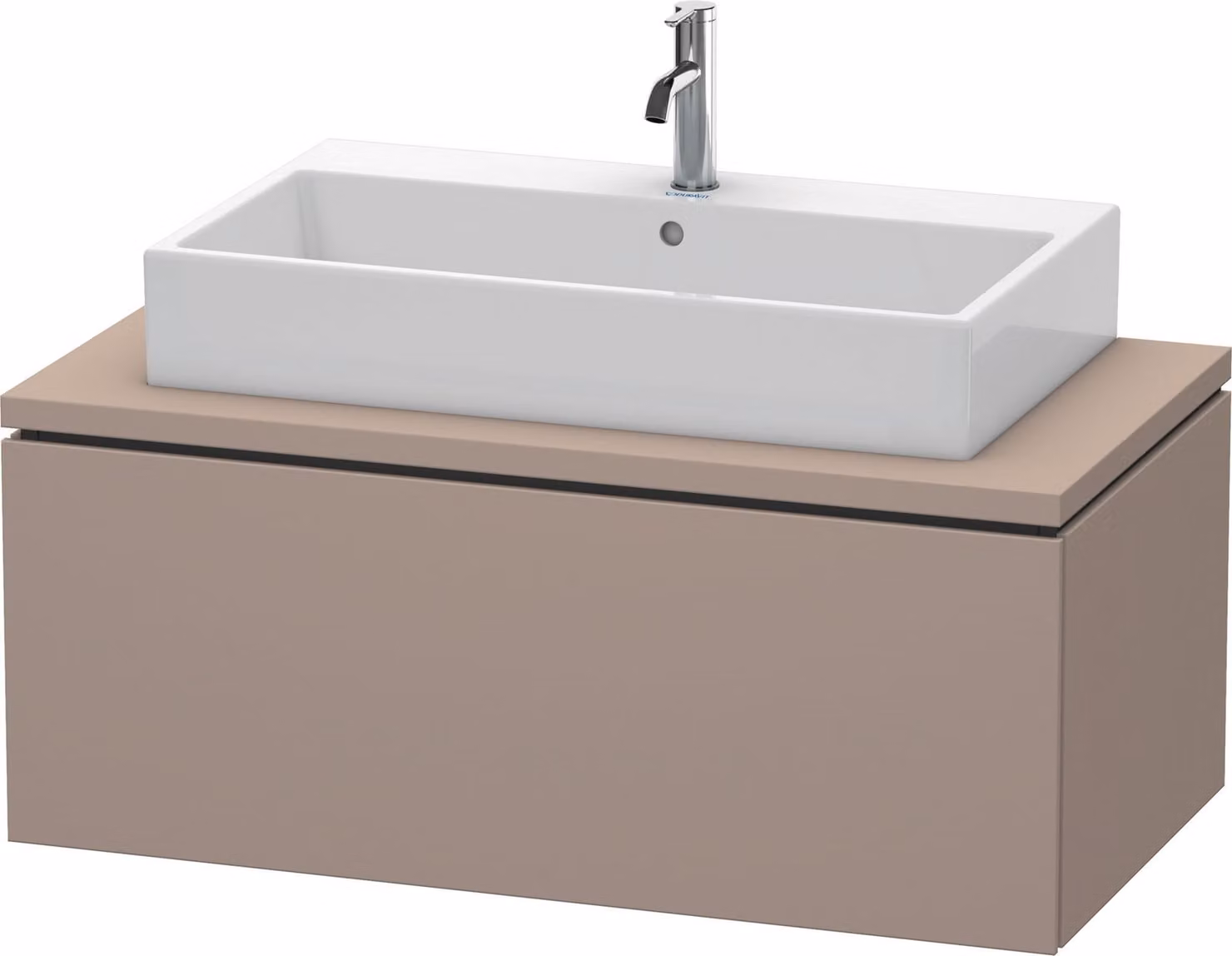 Duravit L-Cube Meuble sous-lavabo pour console, suspendu, 1 tiroir, 1020x400x547mm, LC581404343, LC581404343