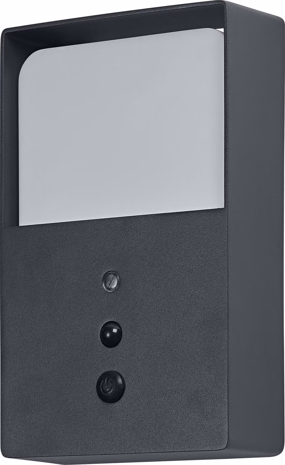 Apparecchio da parete esterno USB Volt ENDURA Style, grigio scuro, 5 W, 350 lm, 3000 K, angolo di illuminazione di 230°, grado di protezione IP54, batteria agli ioni di litio, ricarica tramite USB-C, durata di 50.000 ore