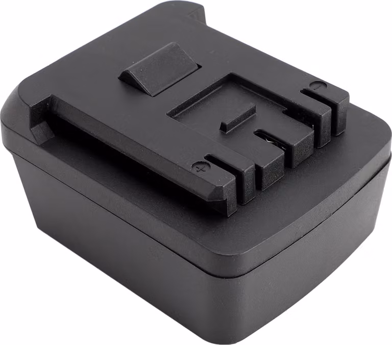 Adattatore per batterie per utensili elettrici, batteria agli ioni di litio ABS per convertitore di batteria per avvitatore a impatto