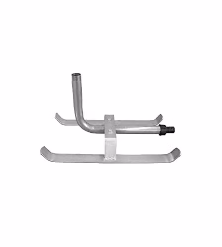 Valla Supporto Irrigatori Acciaio Zincato 1"M - Portagomma Nylon