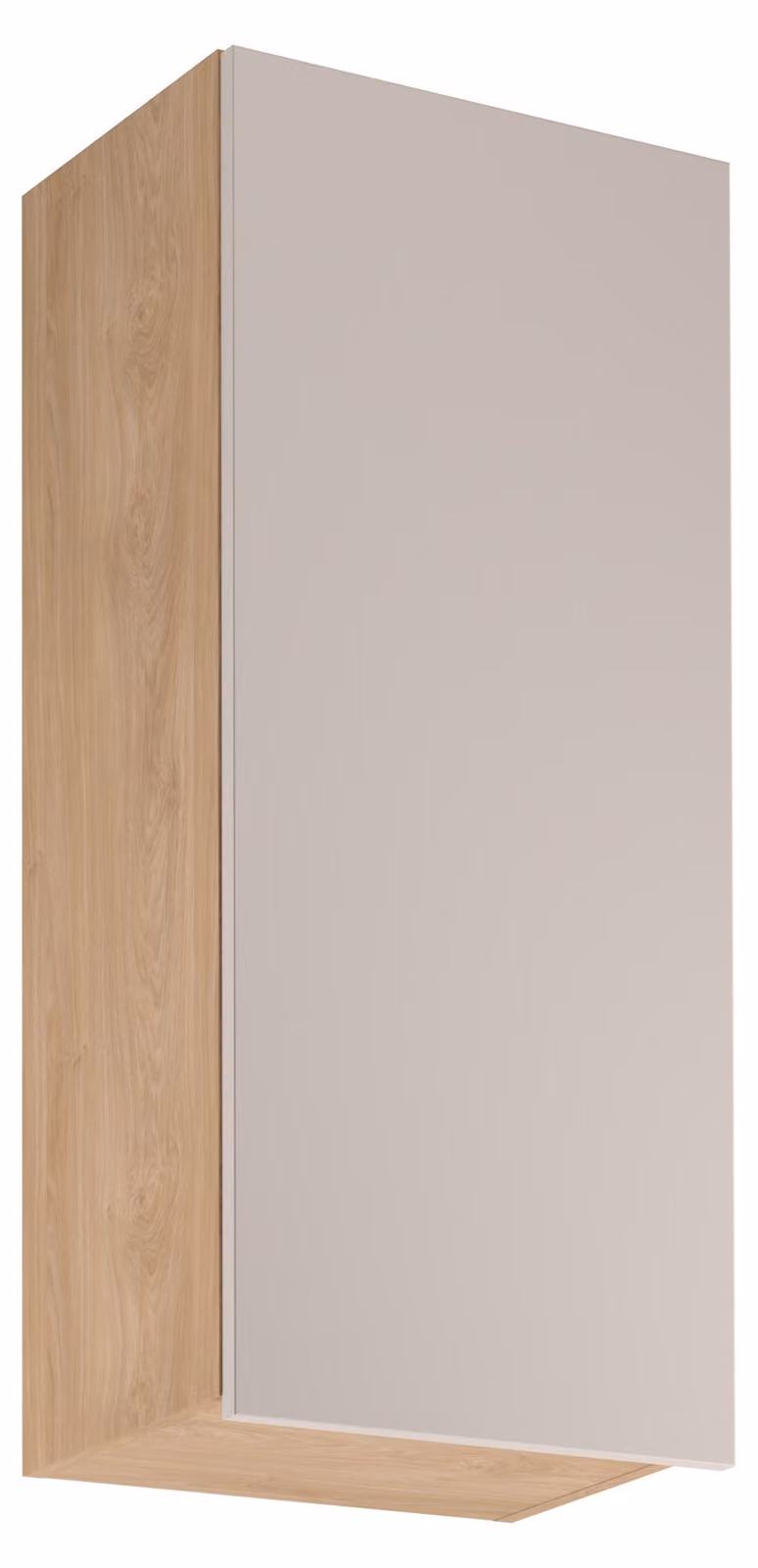 Pensile alto da cucina SALERNO - larghezza 45 cm, rovere / beige