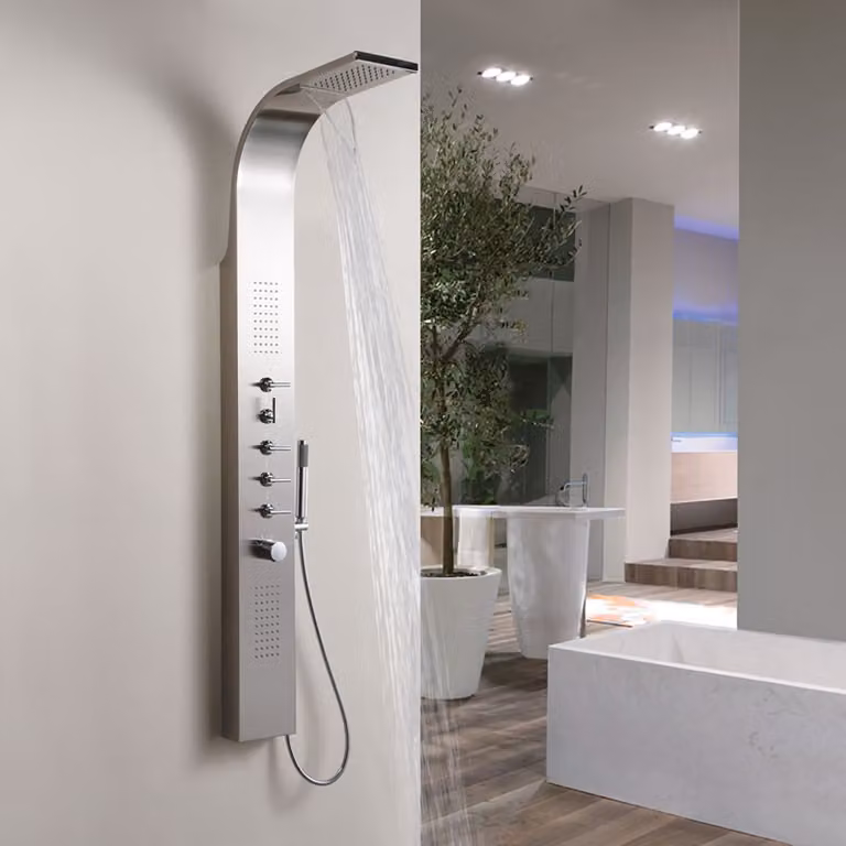 Pannello Doccia Termostatico Idromassaggio 5 Vie - Getti multipli - Esperienza SPA - Niagra