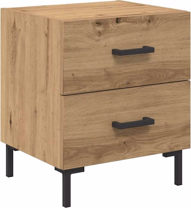 Armadio da Notte Rovere artigianale 40 x 35 x 47,5 cm