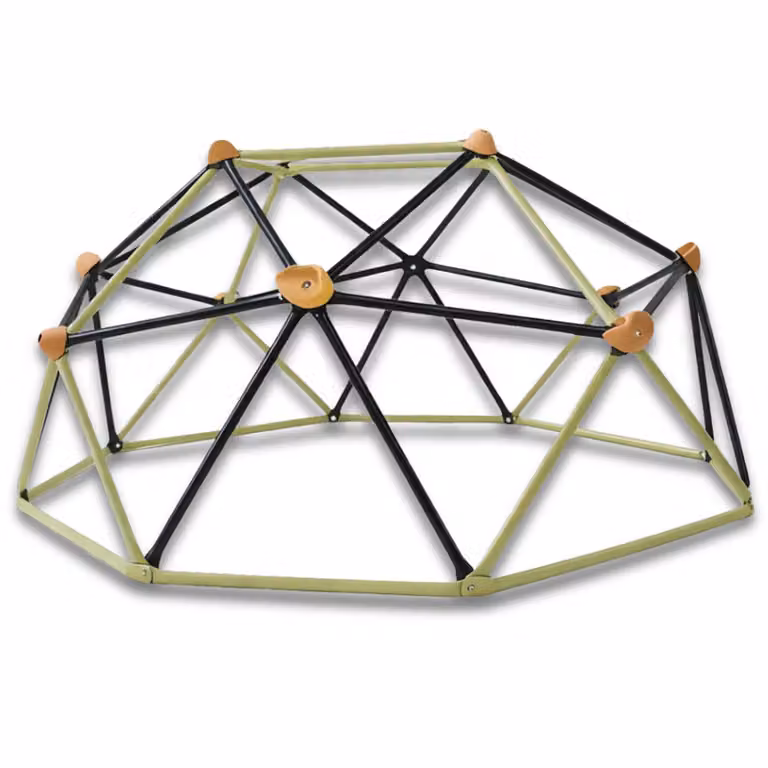 Struttura per arrampicata, cupola per arrampicata per divertirsi in giardino, 182 x 86 cm, portata 200 kg
