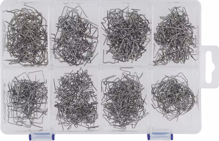 Graffe per saldatrici per plastica 800 pezzi