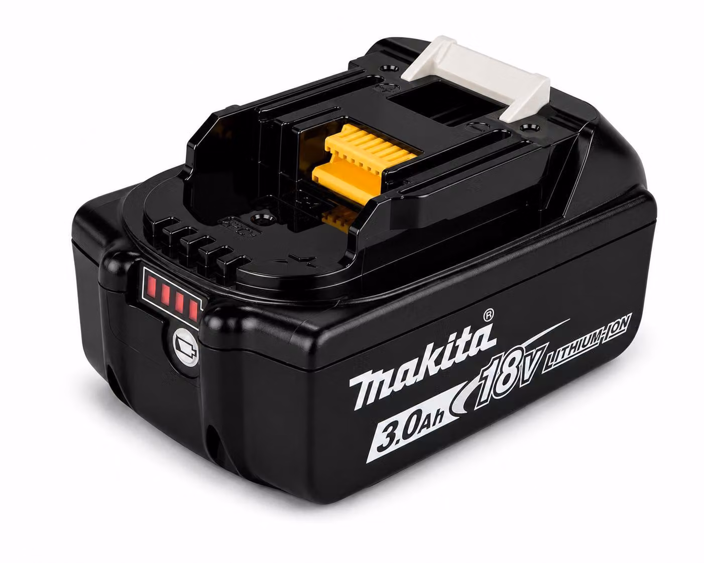 Batteria da 18 V e 3,0 Ah compatibile con Makita LXT – Batteria di ricambio agli ioni di litio BL1830B con indicatore LED