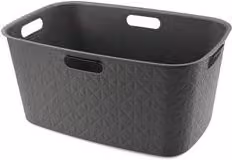Cesta in plastica Curver SOFTEX Grigio L: 60 cm, P: 40 cm, H: 27,5 cm