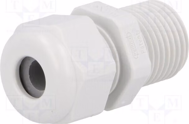 5 connettori per cavi con filettatura M16 allungata, grado di protezione IP68, codice prodotto: 1.209.1600.31 n
