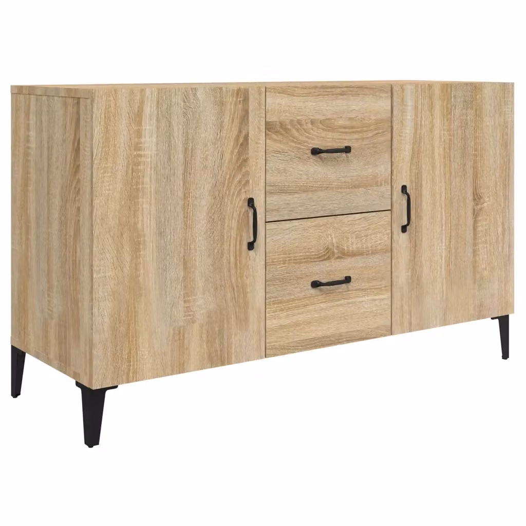 Credenza Buffet Armadio da Cucina Design Mania in Legno Rovere Sonoma Marrone L: 100 cm, P: 36 cm, H: 60 cm – 2